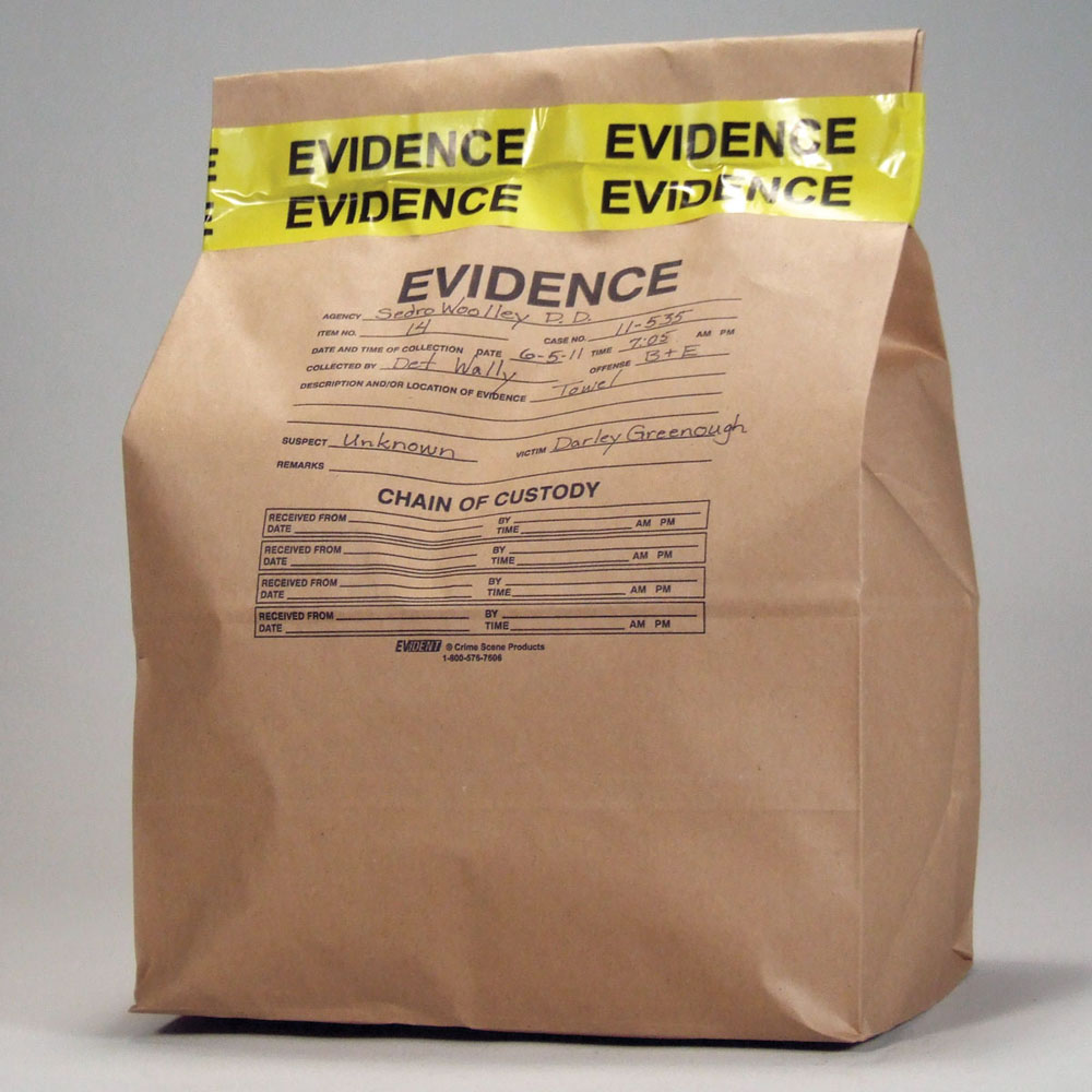 Glassine Evidence Envelopes 5 1/2 inch x 5 1/2 inch (100 each), Evidence  Envelopes, Forensic Supplies