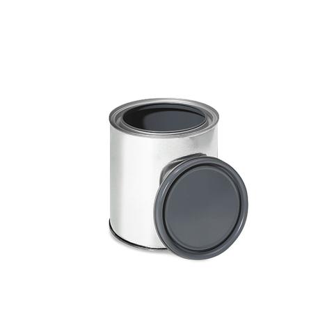 1/4 Pint Metal Paint Cans - Lined Coating with Sealing Lid - 6