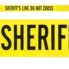 1 - Sheriff's Line - Do Not Cross