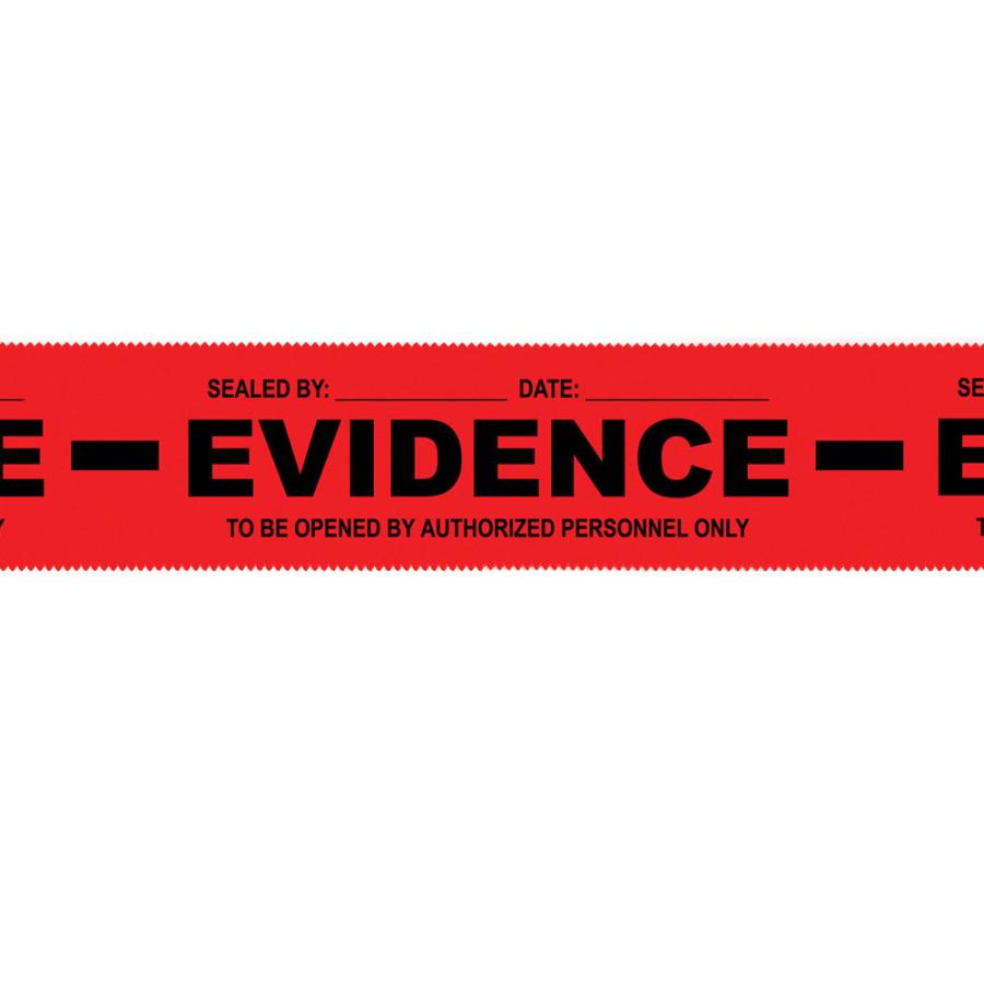 Red Evidence-PRO Security Tape | EVIDENT